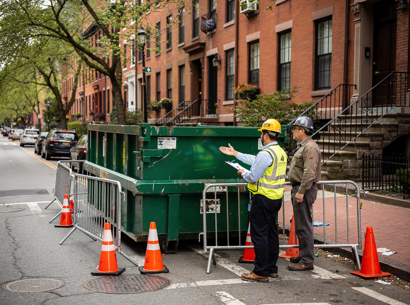 Boston Public Works Permit Process for Street Dumpsters