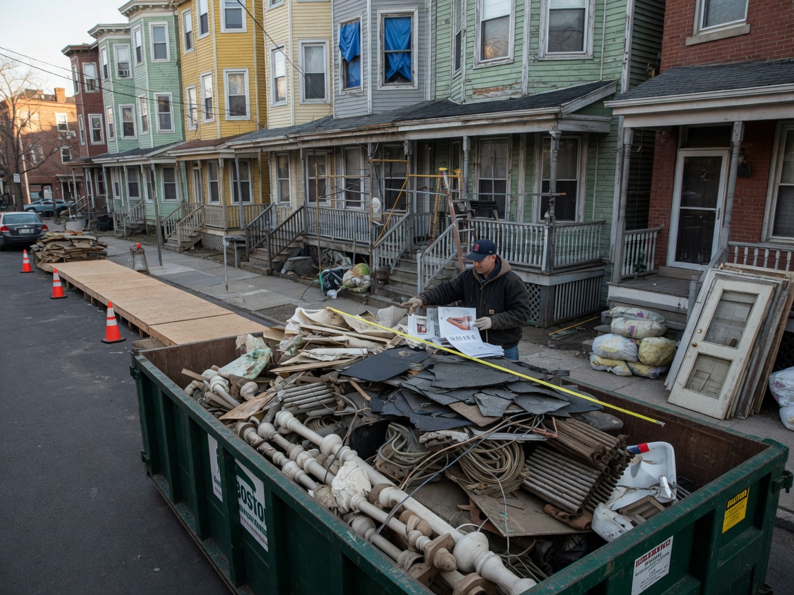 Debris Volume Guide for Boston Triple-Decker Renovations