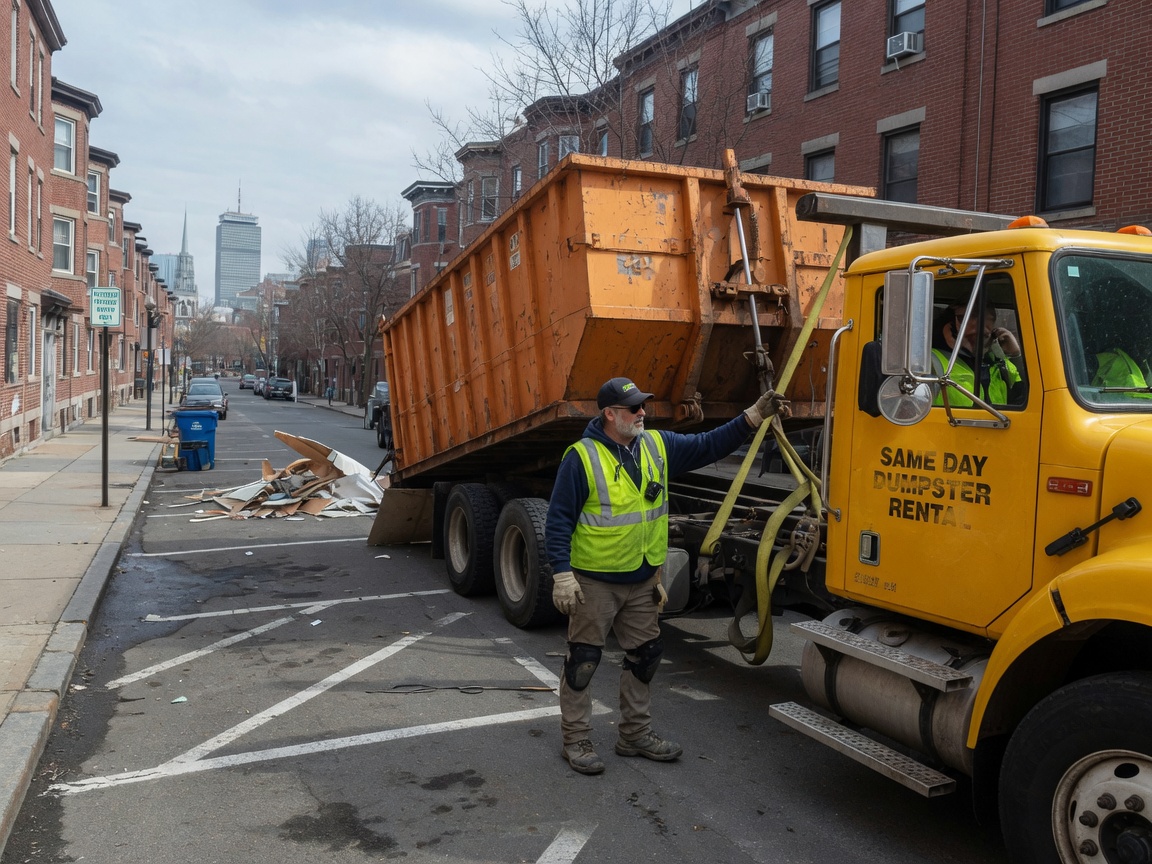 Dumpster Rental in Boston